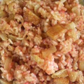 えりりぃん's cooksnap of when they made さつま揚げと明太子のバター炒飯.