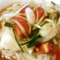 gaiatone's cooksnap of when they made さっぱり～！とまとぶっかけそうめん。.