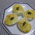 ともこキッチン's cooksnap of when they made ゆで卵のマヨチーズ焼き.