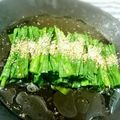 新米主婦ちんさん's cooksnap of when they made にらのお浸し.