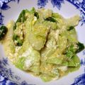 めけてー's cooksnap of when they made キャベツの卵とじ.