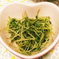 おぬまってぃ's cooksnap of when they made 簡単！中華料理店の味！豆苗の炒め物♪.