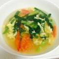 winpom's cooksnap of when they made トマトとにらの中華スープ.