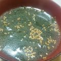 ひとみん0921's cooksnap of when they made 韓国ワカメのスープ.
