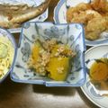 すろーぽーく's cooksnap of when they made 栗カボチャと鶏ひき肉の煮物.