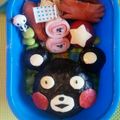 ぱりぱり☆'s cooksnap of when they made くまモン＊キャラ弁.