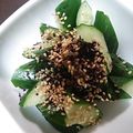 かぴーな's cooksnap of when they made きゅうりの梅しそ和え.