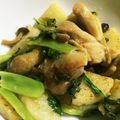 黒猫村's cooksnap of when they made 長芋と鶏肉のガーリック焼き.