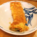 komugiko4's cooksnap of when they made おかかネギのあまいたまご焼き.