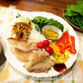 べるＬ＠ＮＩ's cooksnap of when they made サムギョプサル♪プレート.