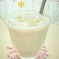 ともいくろ's cooksnap of when they made 桃とバナナのヨーグルト❀シェイク❀.