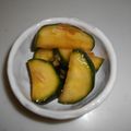 明日になれば♪'s cooksnap of when they made ズッキーニと生姜のさっぱり漬物.