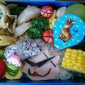 ☆ち−ぃっ☆'s cooksnap of when they made 妖怪ウォッチ☆ワルニャン＊キャラ弁・遠足.