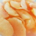 ASUMI626's cooksnap of when they made レンジで簡単桃のコンポート.