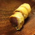 komugiko4's cooksnap of when they made お弁当のすき間に♪ウインナの卵巻き巻き.