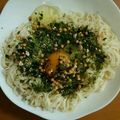 めむめし's cooksnap of when they made お茶漬けのもとで♡冷たい釜玉そうめん.