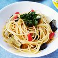 s2meisaes2's cooksnap of when they made 塩トマトで☆トマトとなすのパスタ.