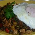 みゅみゅりんこ's cooksnap of when they made ガパオ炒めご飯(タイ風バジル炒め).
