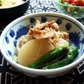 ち～sun's cooksnap of when they made 一手間かける愛情。とろとろ豚こま大根.