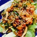 ekoriiin's cooksnap of when they made 細竹でー豚ももチンジャオロース ♡.
