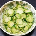 ＊なぁ＊'s cooksnap of when they made シンプルに★キュウリだけの酢味噌あえ.