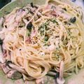 クック863ERX☆'s cooksnap of when they made 超簡単！！きのこのクリームパスタ★☆.