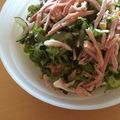 nyango_go's cooksnap of when they made 納豆サラダうどん.