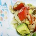 tomoko1122's cooksnap of when they made アボカドとトマトの彩りツナマヨサラダ.