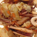 まろちゃん♥︎ぽぽ's cooksnap of when they made ★彡簡単！！イカとキャベツの炒め物★彡.