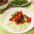 ママうさこ's cooksnap of when they made 肉みそde野菜たっぷりそうめん.