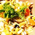 kyarocyan's cooksnap of when they made 缶つま♡オイルサーディンdeそばめし。.