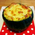 ＊ちいさなしま＊'s cooksnap of when they made ハロウィンに☆ カボチャの丸ごとグラタン.