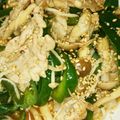 わさび抜き's cooksnap of when they made 【キムチの素】豚とピーマンとしめじ炒め.