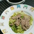もぐ・ω・くま's cooksnap of when they made にんにくポン酢にはまりました☆豚きゃべっ.