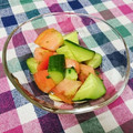 ふ～ご's cooksnap of when they made トマトときゅうりの和風マリネ.
