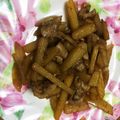 クックS74FZ6☆'s cooksnap of when they made 豚バラとじゃがいもの甘辛炒め.