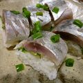 kemakeman's cooksnap of when they made 鯵(鯖)酢〆☆おもてなしに鯵(鯖)寿司★.