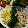 harumaryo's cooksnap of when they made 節約！豆腐でカサ増し２色そぼろ丼.