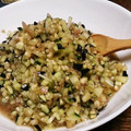 きんさんぎんさん's cooksnap of when they made 茄子とみょうが、きゅうりの山形だし風.