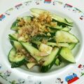 ウサ☆（・×・）'s cooksnap of when they made きゅうり・チーズ・くるみ・ツナのサラダ.