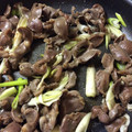 パンプー's cooksnap of when they made 簡単 砂肝の炒め物.