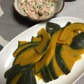 mikko6's cooksnap of when they made かぼちゃのサラダ.