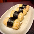 こいさんcoisan's cooksnap of when they made 春飯◎ふきのとうとにんじんの桜おにぎり.