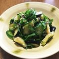 YUKIKI☆'s cooksnap of when they made 簡単！さっぱり！なすときゅうりの酢もみ.