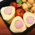 もぐら～ぬ's cooksnap of when they made まるごとソーセージ☆玉子焼.