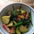 クックYEPDPQ☆'s cooksnap of when they made ズッキーニ、ベーコンのバター醤油炒め.