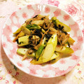 あざらしの赤ちゃん's cooksnap of when they made アスパラとタマネギの炒めものマリネ風味.