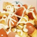 クックMA37UT☆'s cooksnap of when they made サクサク油揚げとウインナーのマヨポン酢♪.