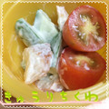 まゆちゃろ's cooksnap of when they made きゅうりの消費に！きゅうりのちくわマヨ.