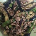 yukkiddr02's cooksnap of when they made 挽肉と茄子とピーマンの大葉味噌炒め.